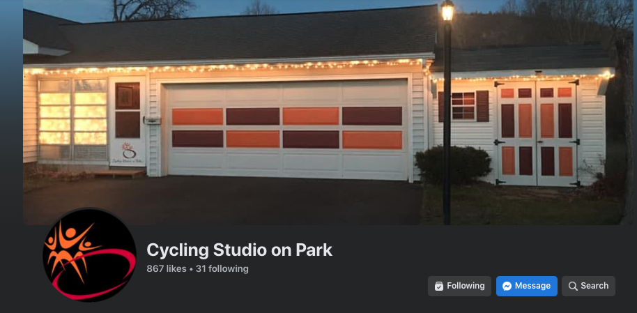 Cycling Studio on Park - Facebook Page